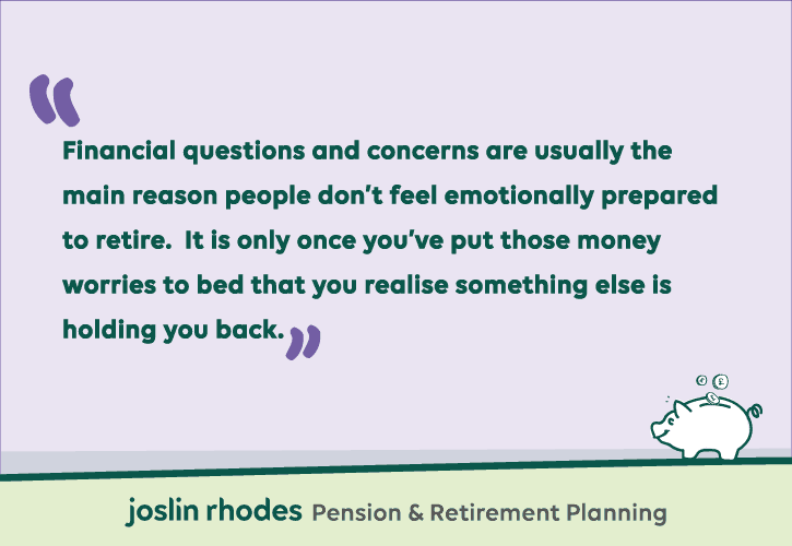 Why you may not feel emotionally ready to retire