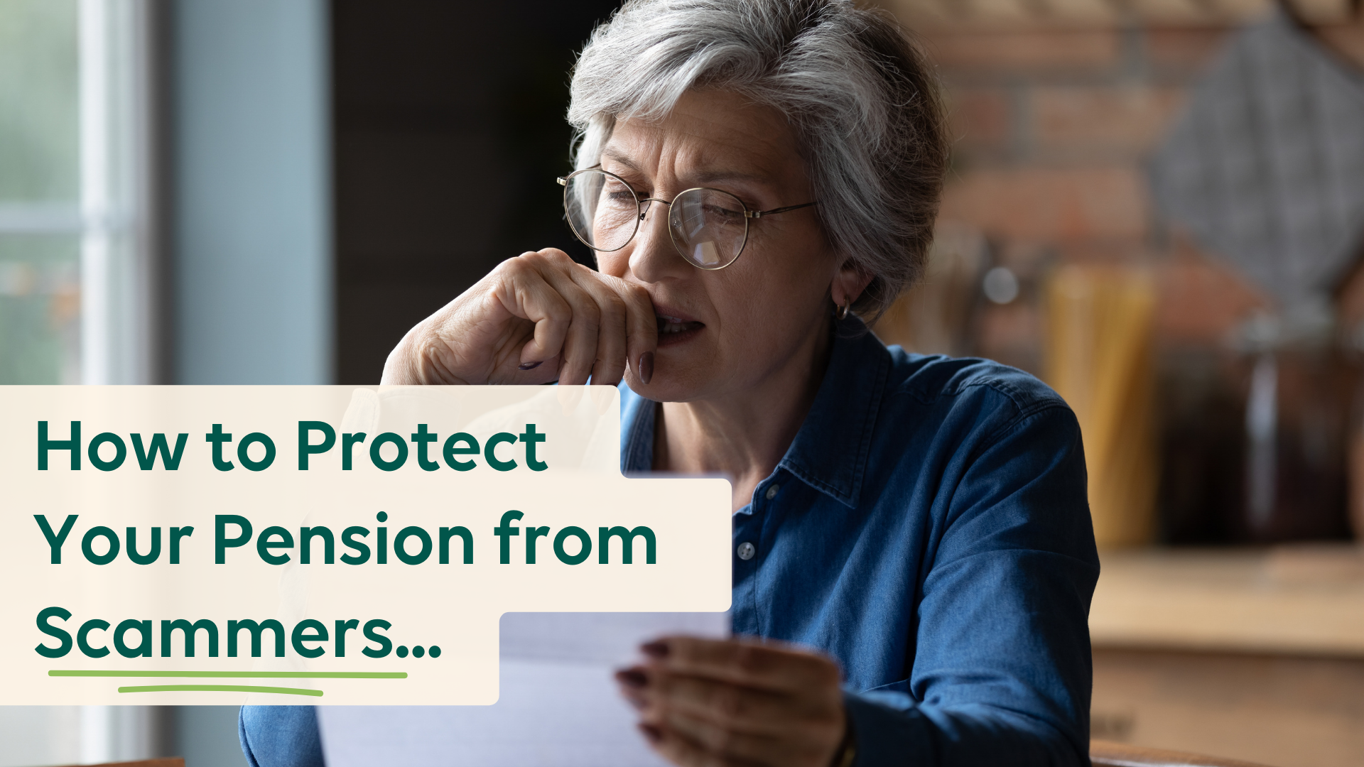 Protect Your Pension From Scammers